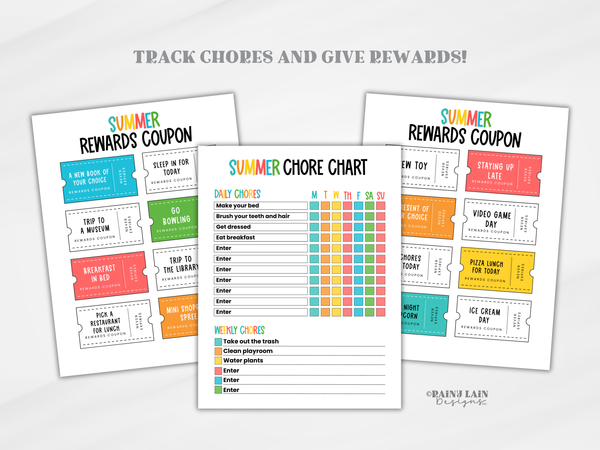 2026 Summer Planner for Kids, Editable Family Organizer, Summer Calendars Canva Template