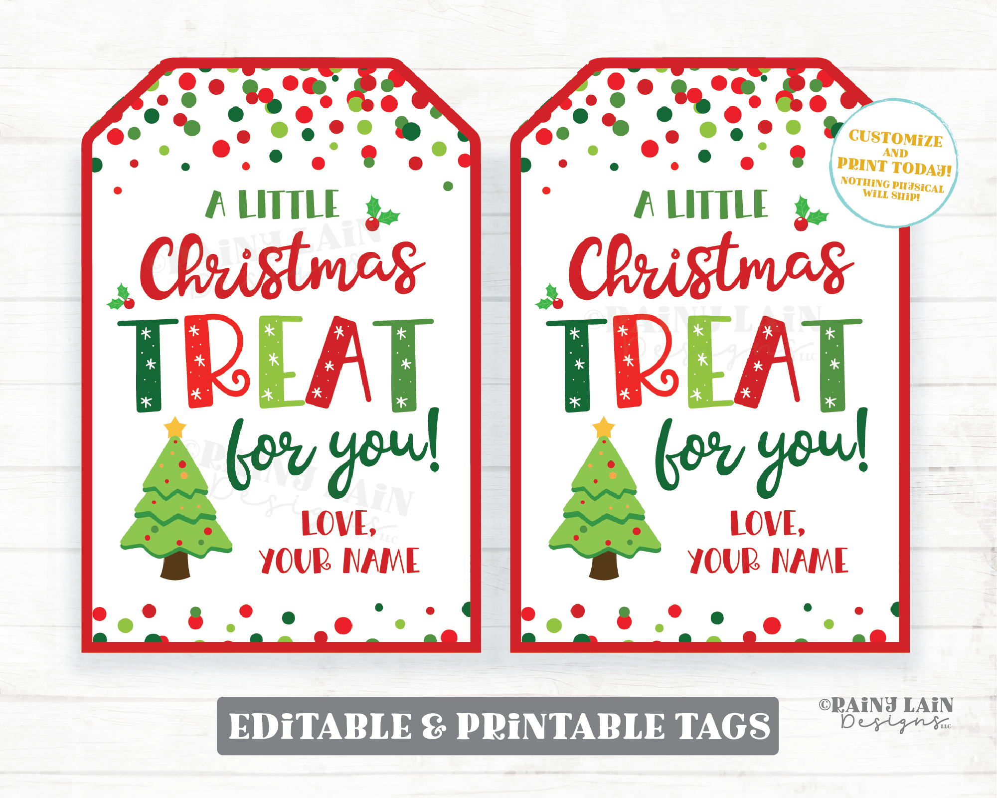 a-little-christmas-treat-for-you-tag-holiday-gift-favor-staff-sweets-h-rainy-lain-designs-llc for Free Printable Christmas Treat Tags A Little Christmas Treat For You Tag Holiday Gift Favor Staff Sweets H – Rainy Lain Designs LLC for Free Printable Christmas Treat Tags
