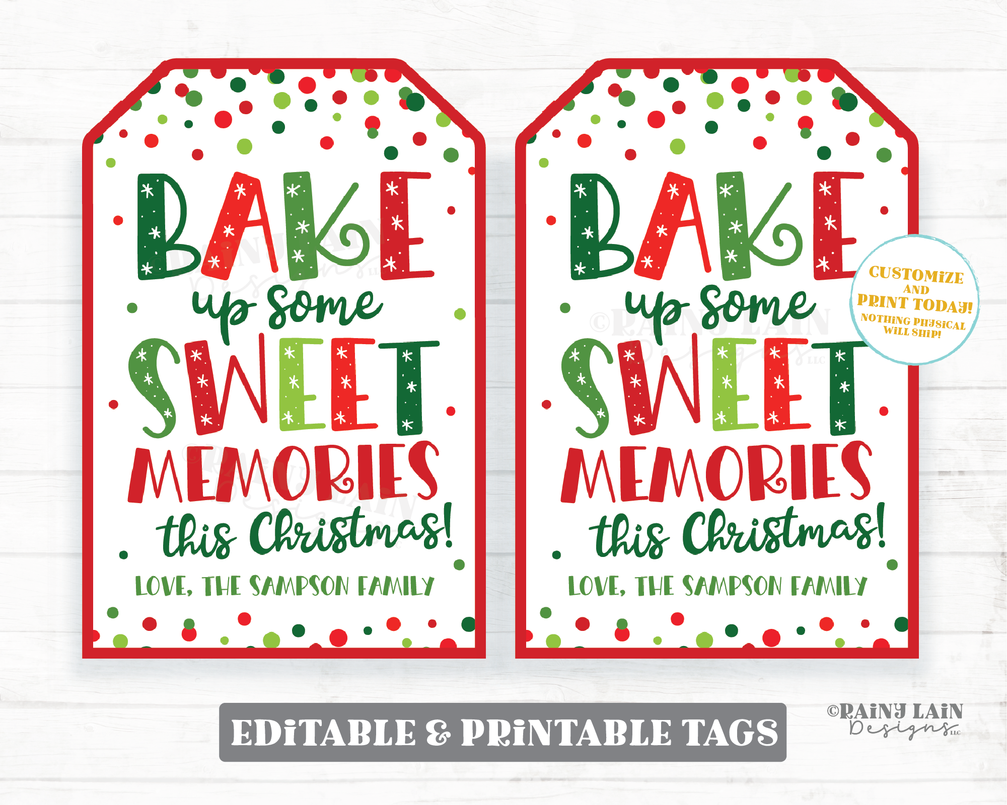 Bake Up Sweet Memories This Christmas Tag Holiday Season Baking Gift S – Rainy Lain Designs LLC bake-up-sweet-memories-this-christmas-tag-holiday-season-baking-gift-s-rainy-lain-designs-llc