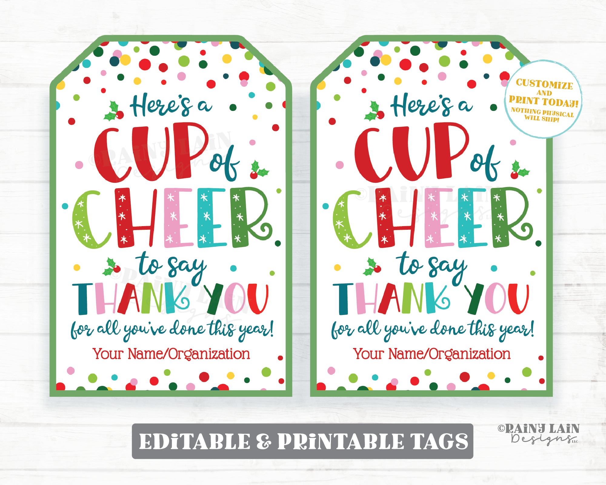 cup-of-cheer-holiday-gift-tag-christmas-thank-you-you-ve-done-this-yea-rainy-lain-designs-llc for Free Printable Cheerleader Gift Tags Cup of Cheer Holiday Gift Tag Christmas Thank You You've Done This Yea – Rainy Lain Designs LLC for Free Printable Cheerleader Gift Tags