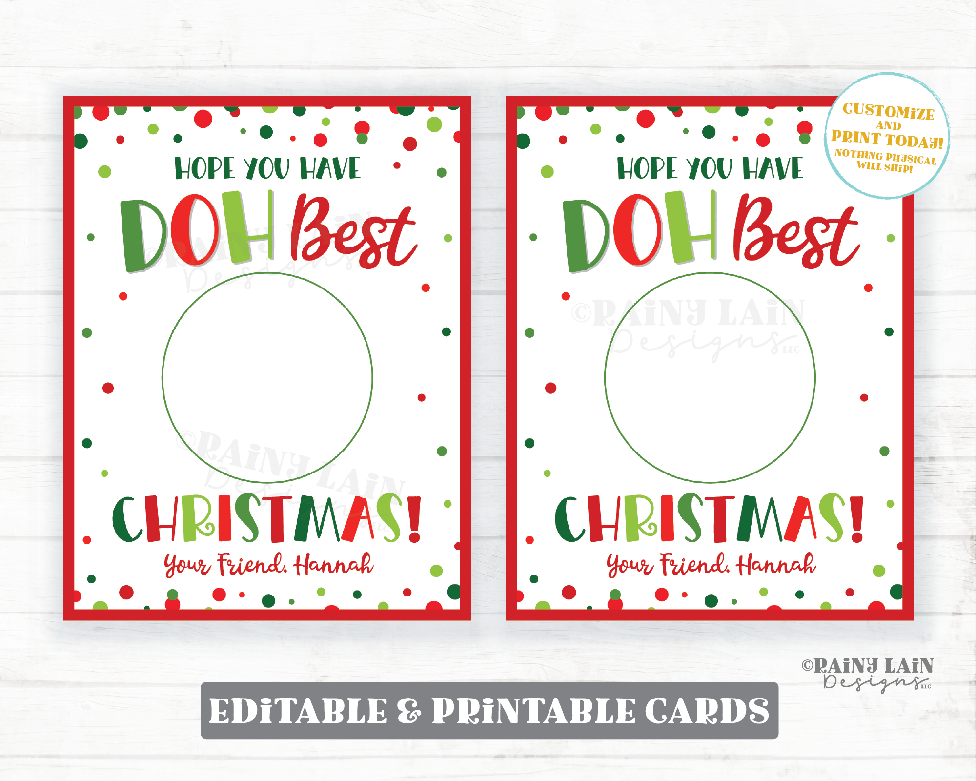 Free Printable Gift Tags Perfect for Christmas - Twelve On Main