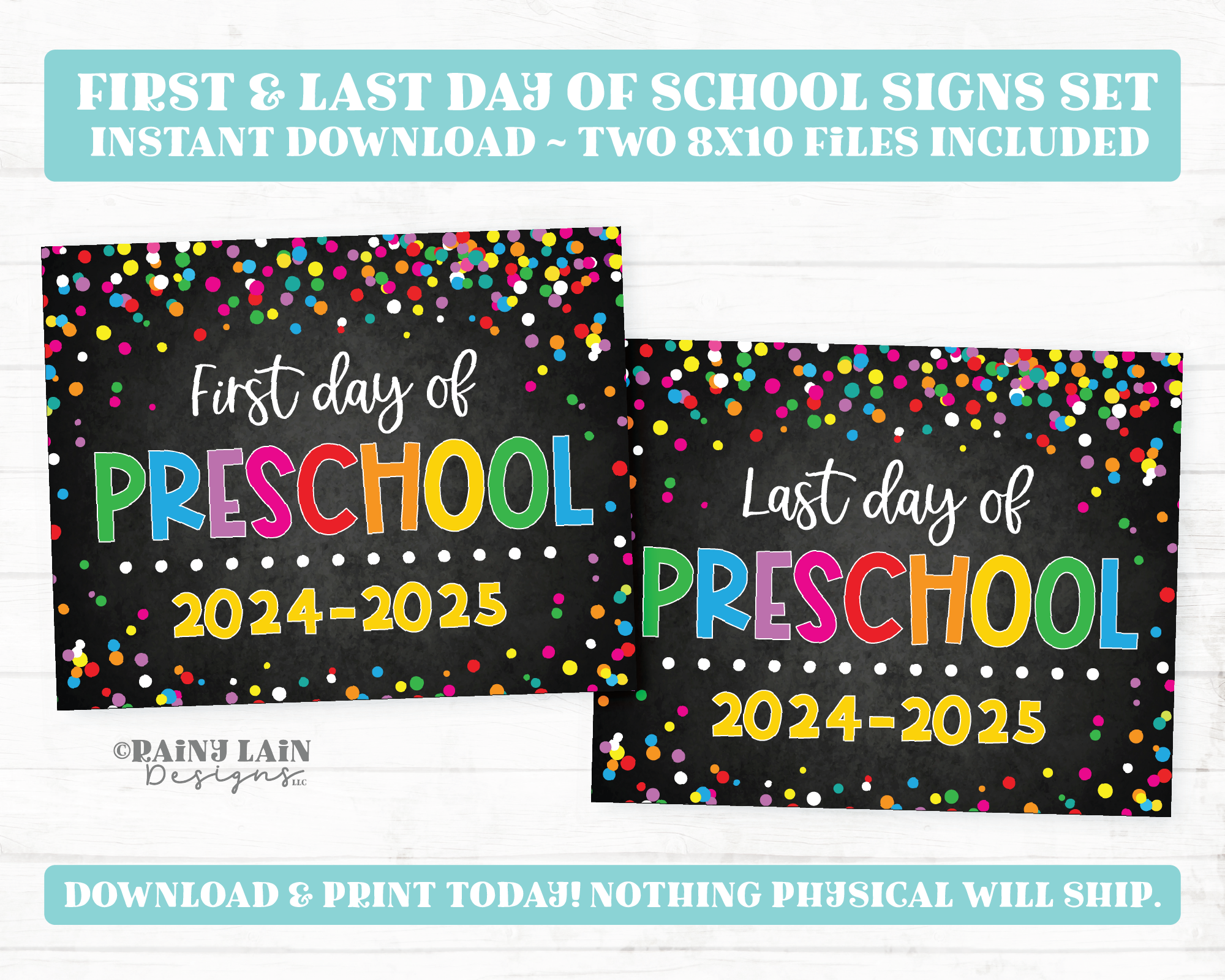 first-day-of-preschool-sign-last-day-of-school-sign-set-1st-day-of-pre-rainy-lain-designs-llc