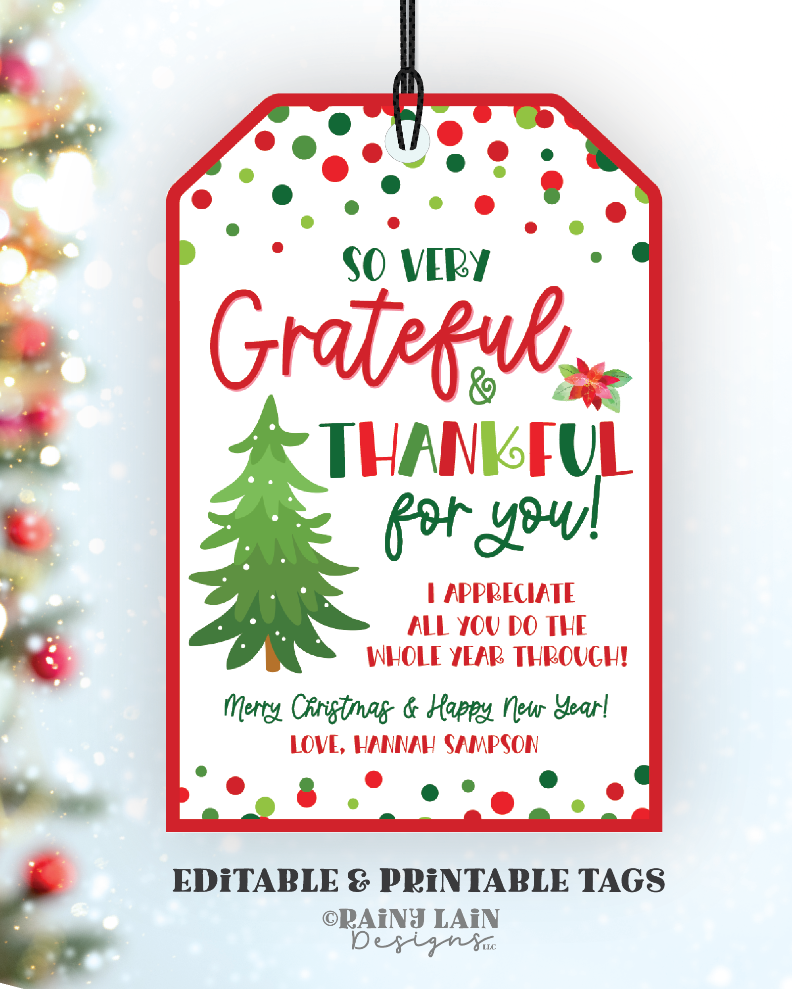 Christmas Thank You Gift Tag, Editable Printable Template, Holiday App – Rainy Lain Designs LLC christmas-thank-you-gift-tag-editable-printable-template-holiday-app-rainy-lain-designs-llc