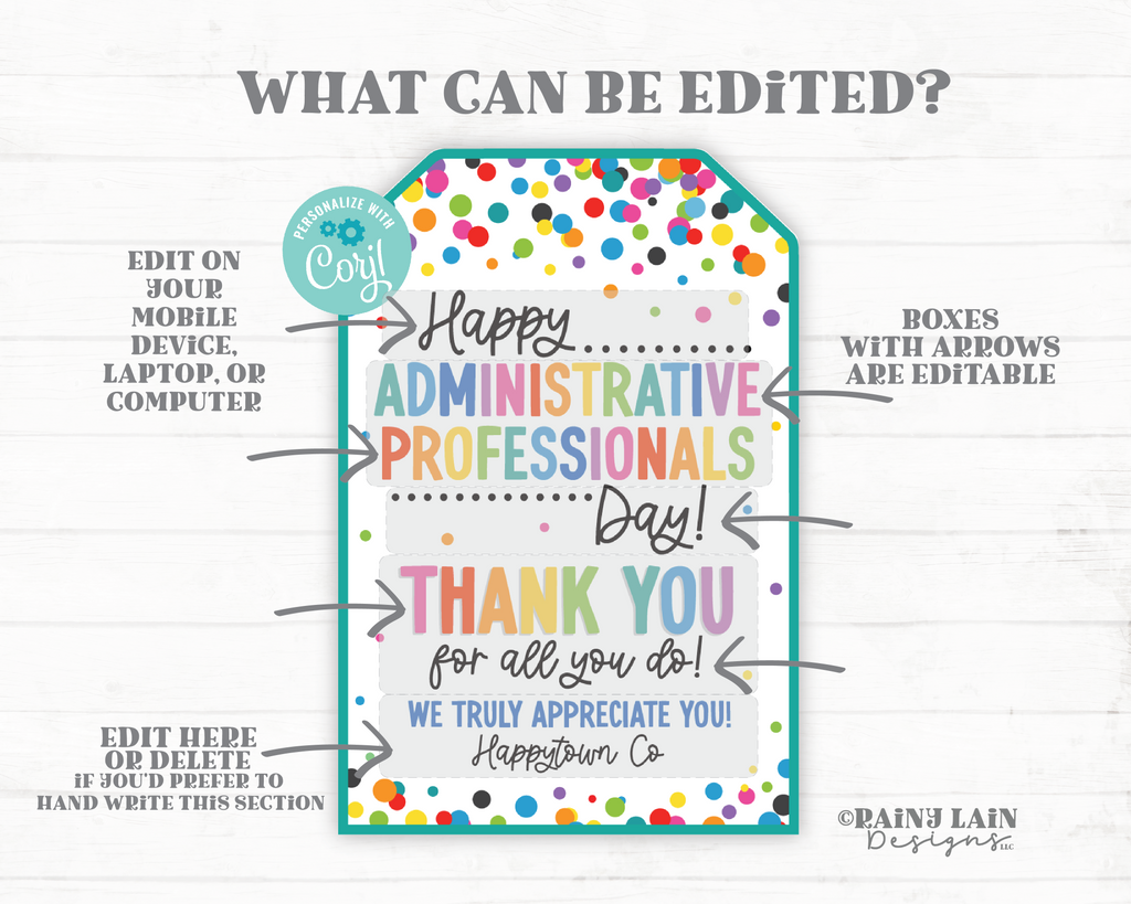 Happy Administrative Professionals Day Gift Tag, Office Staff, Assista – Rainy Lain Designs LLC happy-administrative-professionals-day-gift-tag-office-staff-assista-rainy-lain-designs-llc