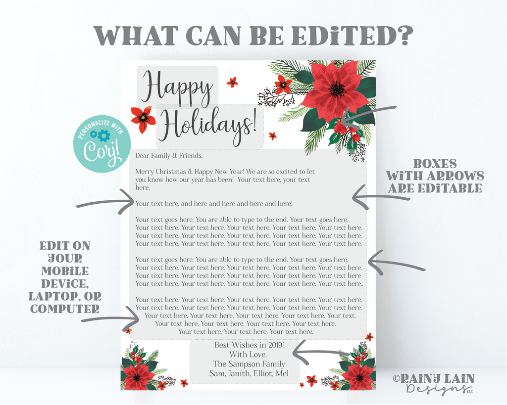 year-in-review-template-editable-christmas-newsletter-card-insert-happ-rainy-lain-designs-llc for Free Printable Christmas Card Inserts Year in Review Template Editable Christmas Newsletter Card Insert Happ – Rainy Lain Designs LLC for Free Printable Christmas Card Inserts