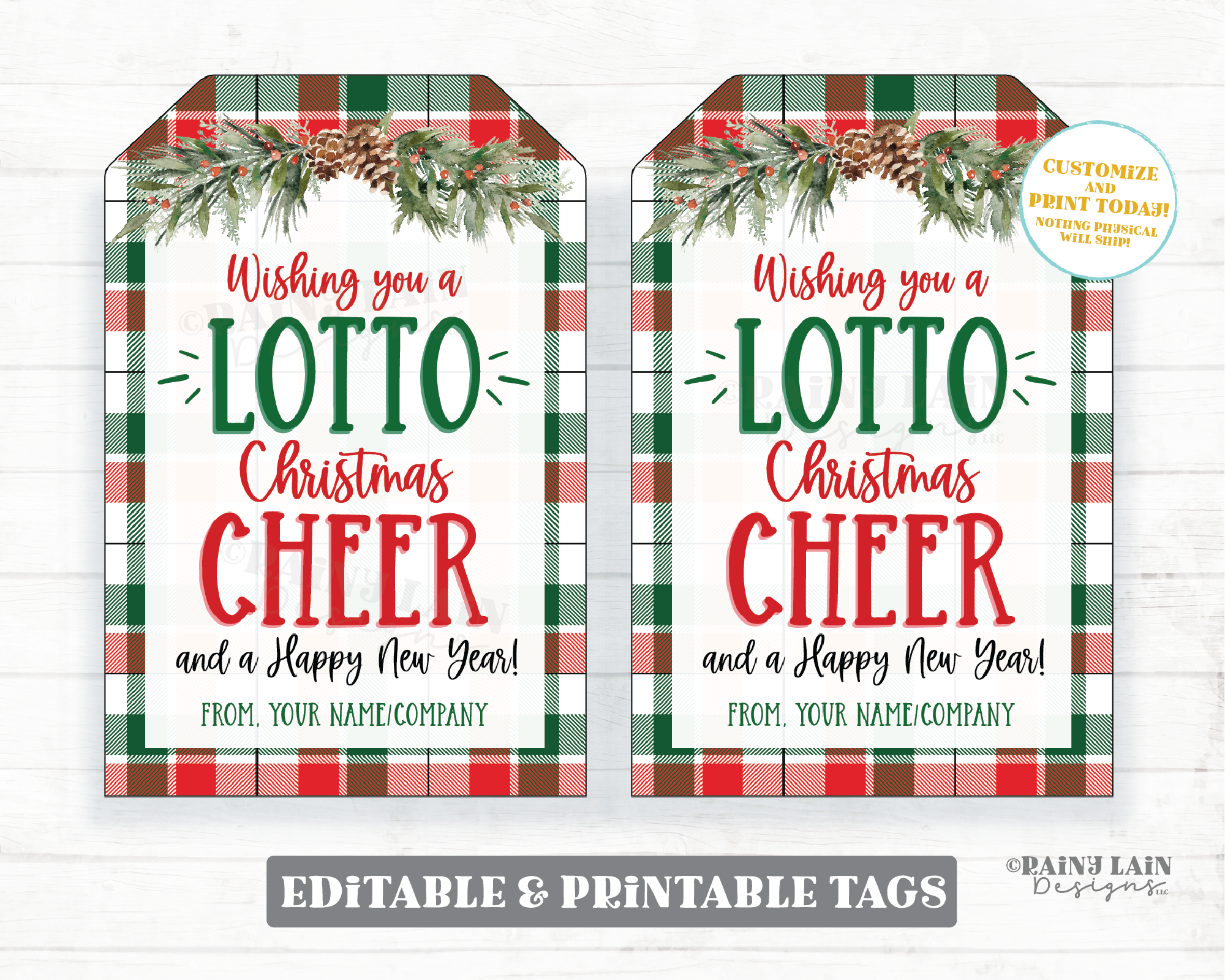 Wishing You A Lotto Holiday Cheer Free Printable Wishing You A Lotto Holiday Cheer Free Printable