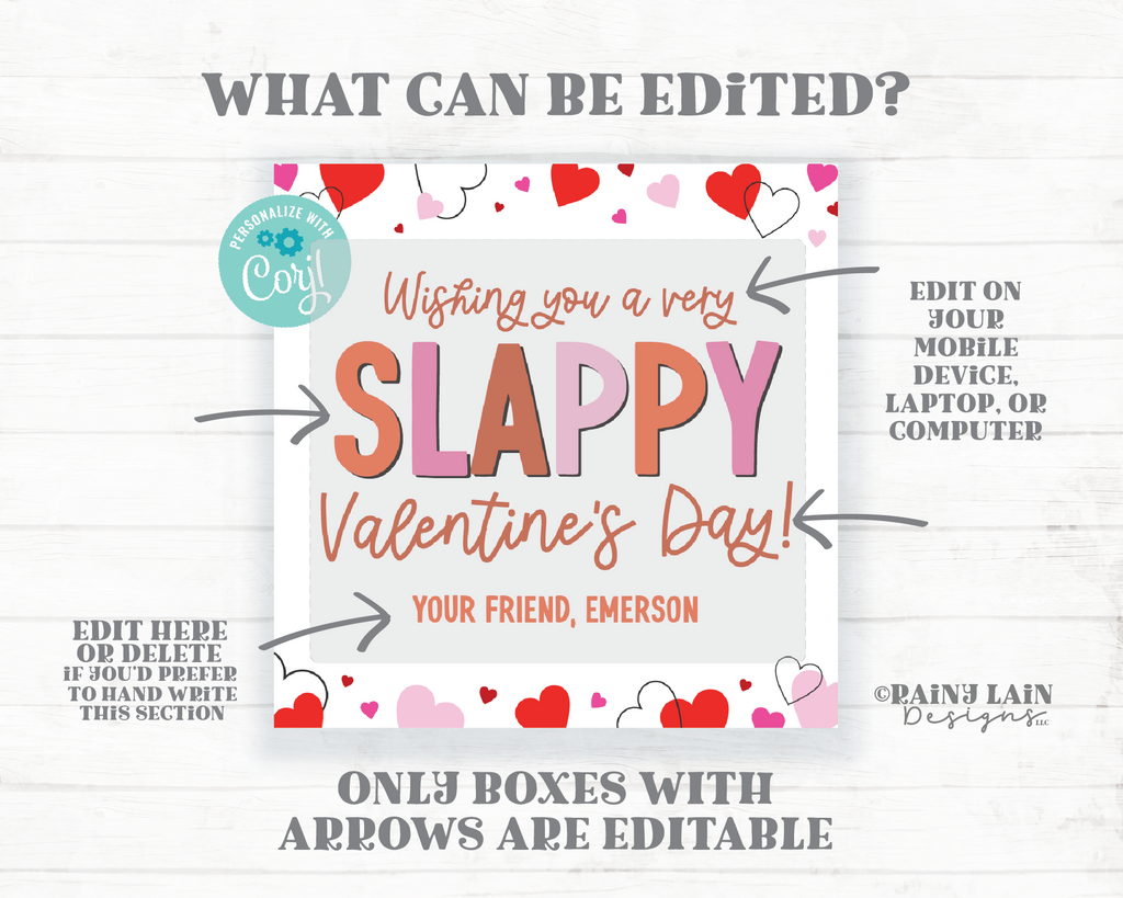 slap-bracelet-valentine-slappy-valentine-s-day-tag-editable-square-g-rainy-lain-designs-llc