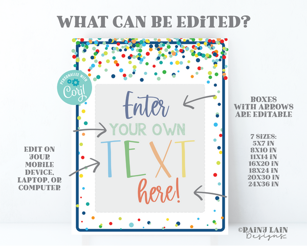 Editable Baby Sprinkle Sign Boy Baby Sprinkle Printable Card Shower Menu Game Boy Sprinkle Ideas Sprinkle Shower Navy Blue Mint Oh Boy