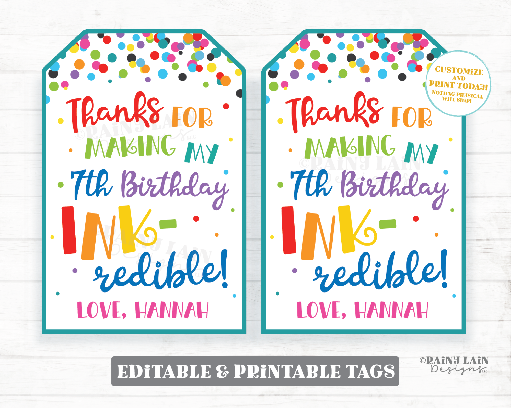 ink-pen-gift-tags-thanks-for-making-my-birthday-ink-redible-tags-edita-rainy-lain-designs-llc for Thanks For Being De Pen Dable Free Printable Ink Pen Gift Tags Thanks for making my Birthday INK-redible Tags Edita – Rainy Lain Designs LLC for Thanks For Being De Pen Dable Free Printable