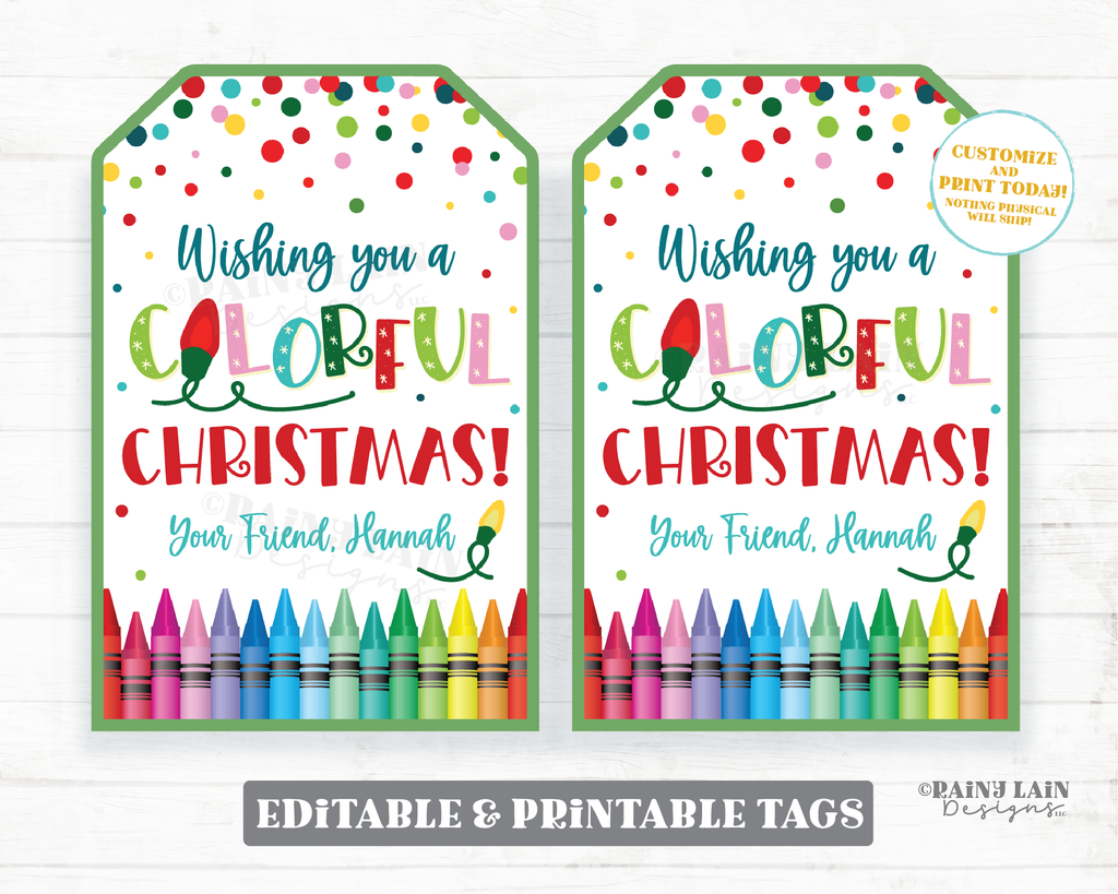 Wishing You a Colorful Christmas Tag Holiday Crayon Gift Coloring Book – Rainy Lain Designs LLC wishing-you-a-colorful-christmas-tag-holiday-crayon-gift-coloring-book-rainy-lain-designs-llc