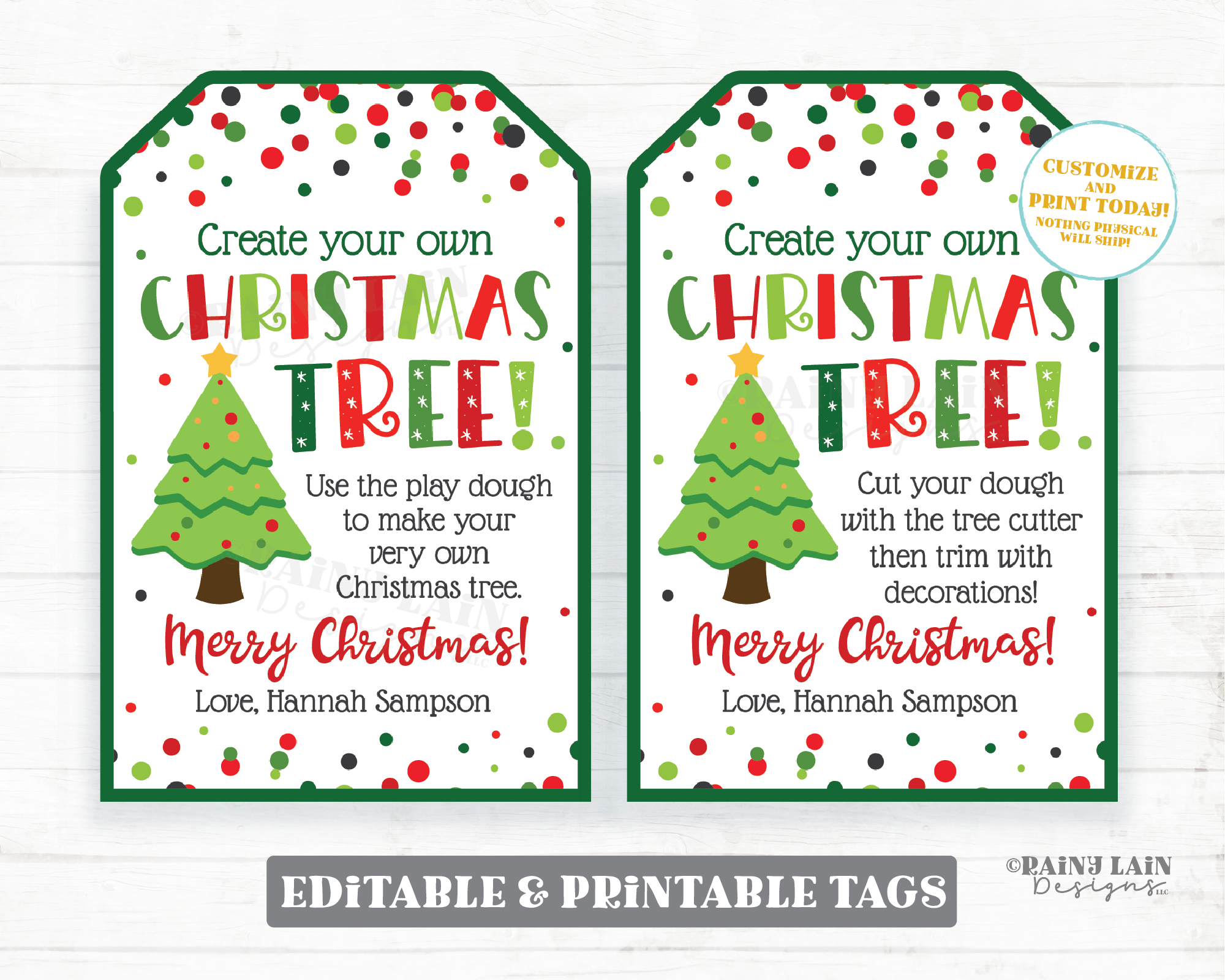 Create Your Own Christmas Tree Tag Make a Play dough Tree Gift Doh Hol – Rainy Lain Designs LLC create-your-own-christmas-tree-tag-make-a-play-dough-tree-gift-doh-hol-rainy-lain-designs-llc