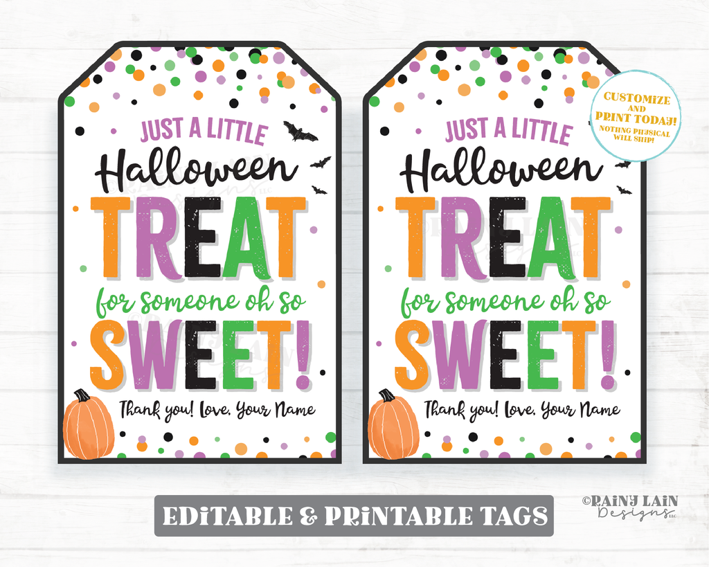 Printable Name Tags Halloween Treat Free Halloween Printable Name Tags