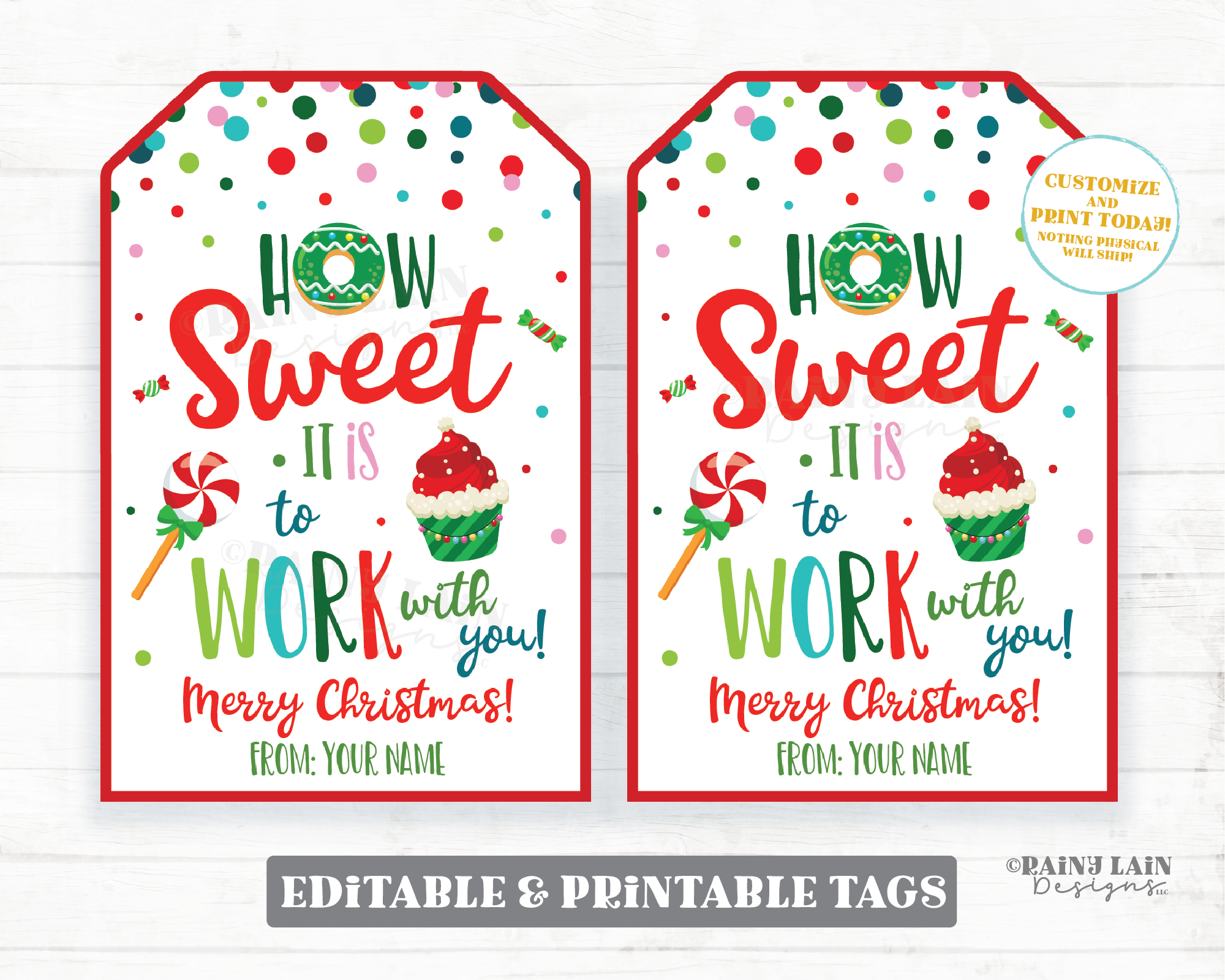 How Sweet it is to Work with you Christmas Gift Tag Staff Appreciation – Rainy Lain Designs LLC how-sweet-it-is-to-work-with-you-christmas-gift-tag-staff-appreciation-rainy-lain-designs-llc
