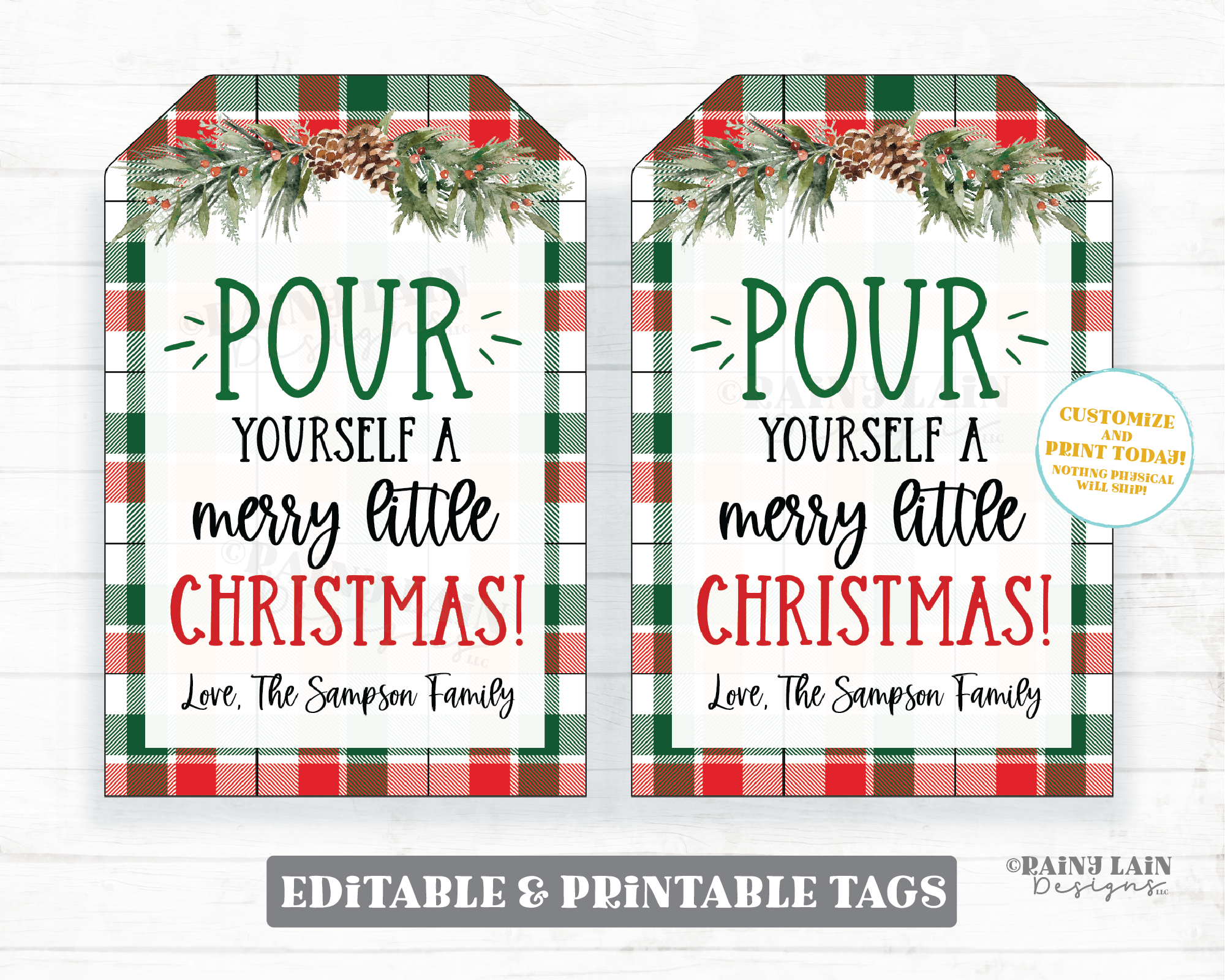 Pour Yourself a Merry Little Christmas Gift Tags Wine Beer Drink Spiri – Rainy Lain Designs LLC pour-yourself-a-merry-little-christmas-gift-tags-wine-beer-drink-spiri-rainy-lain-designs-llc