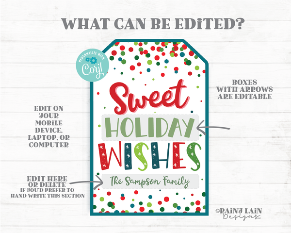 Sweet Holiday Wishes Tag Treat Sweets Christmas Thank You Appreciation – Rainy Lain Designs LLC sweet-holiday-wishes-tag-treat-sweets-christmas-thank-you-appreciation-rainy-lain-designs-llc