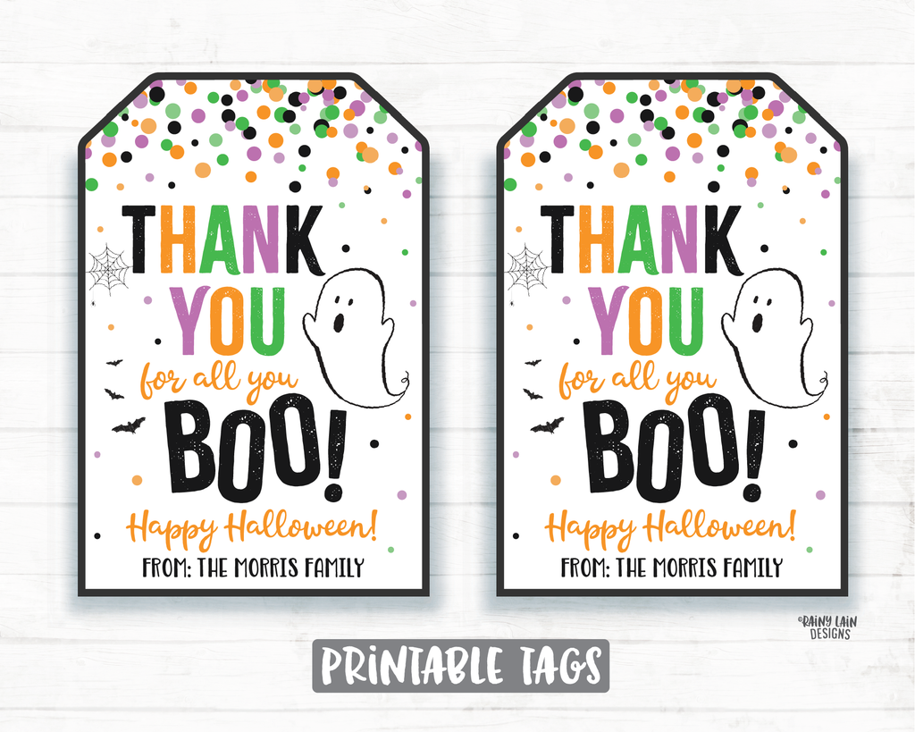 thankyouforallthatyoubootag image thank you for all you boo tags halloween tags printable halloween